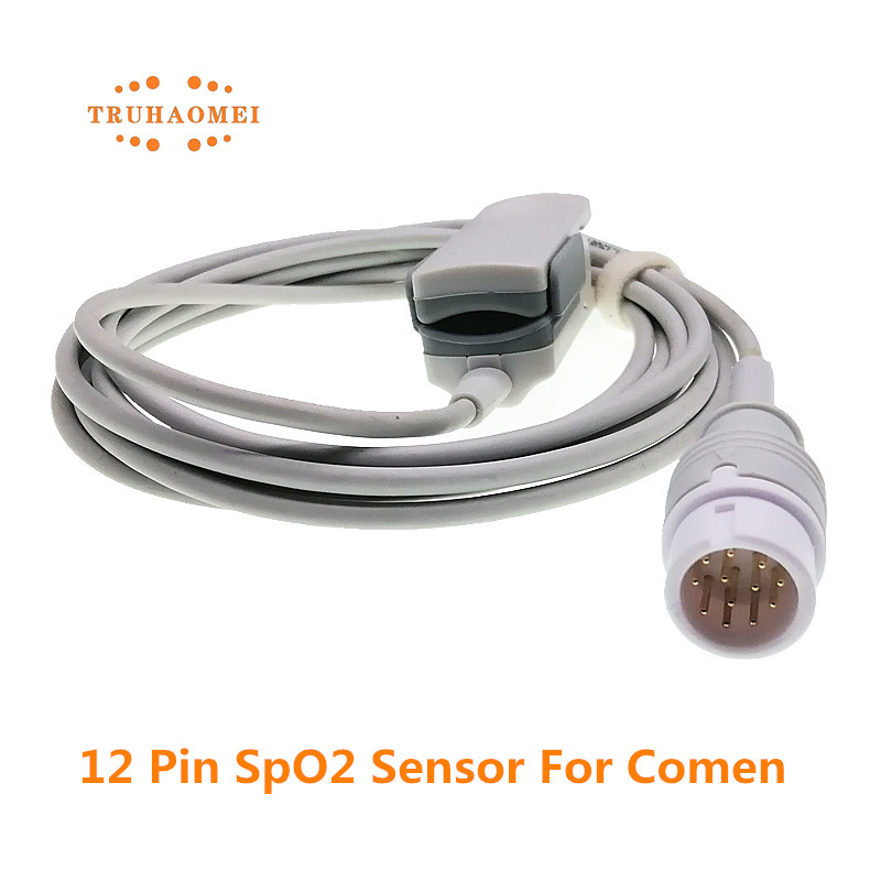 Home Improvement Com - For Comen SpO2 Sensor Reusable 12