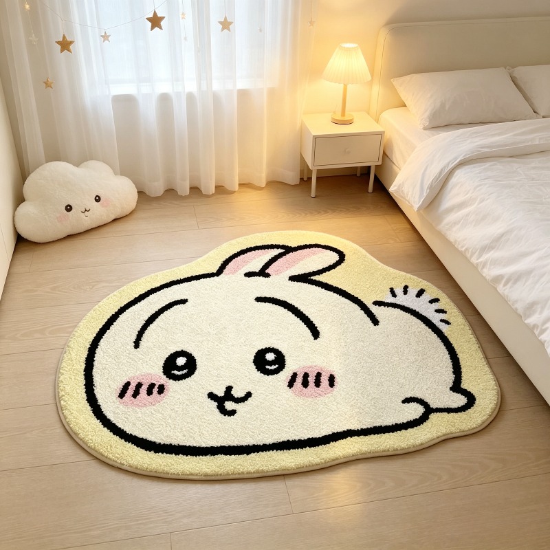 -Chiikawa！！！ Cartoon Rug Anime - Home Improvement Furniture review and price