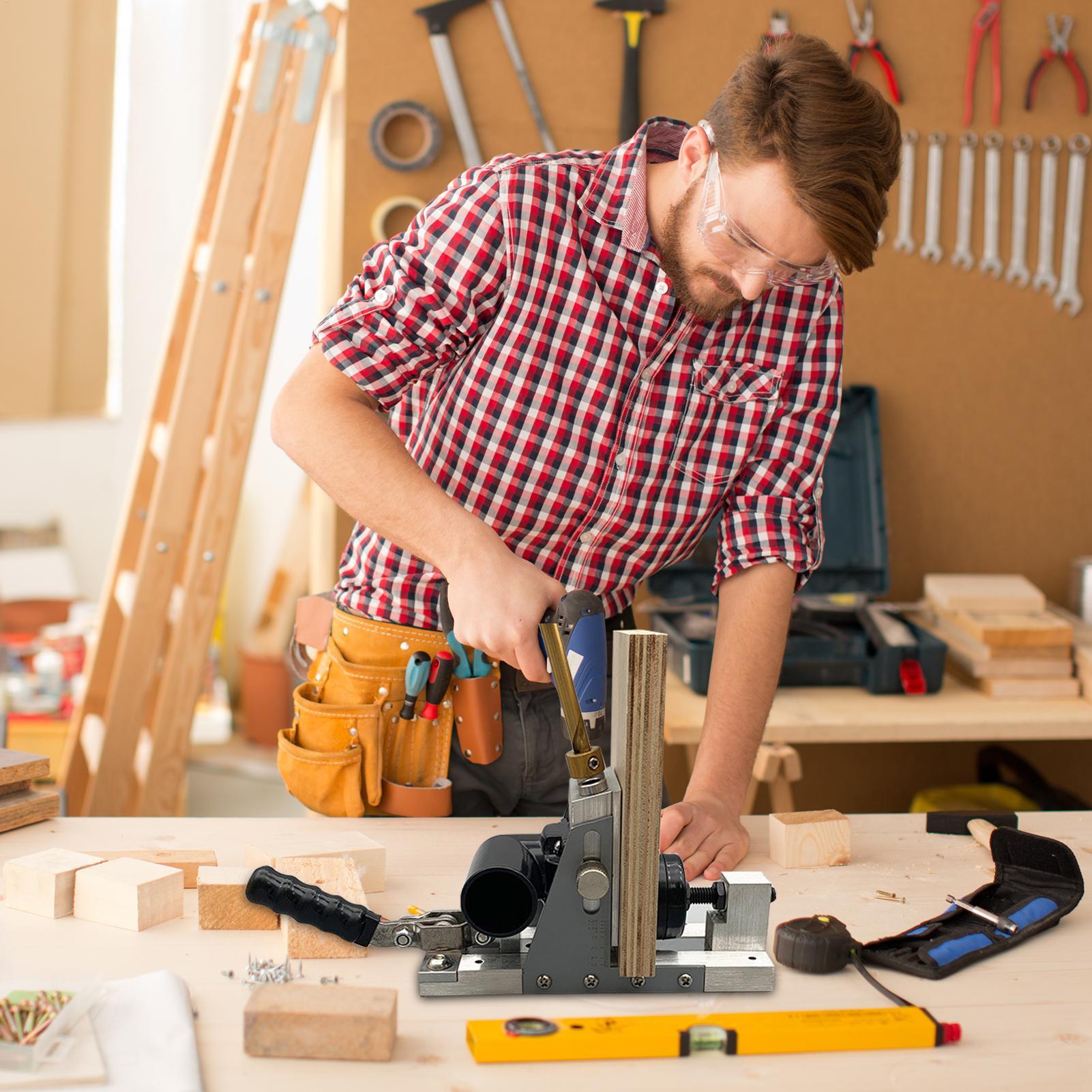 Drill Guide Woodworking Hole L - Home Improvement Guide review and price