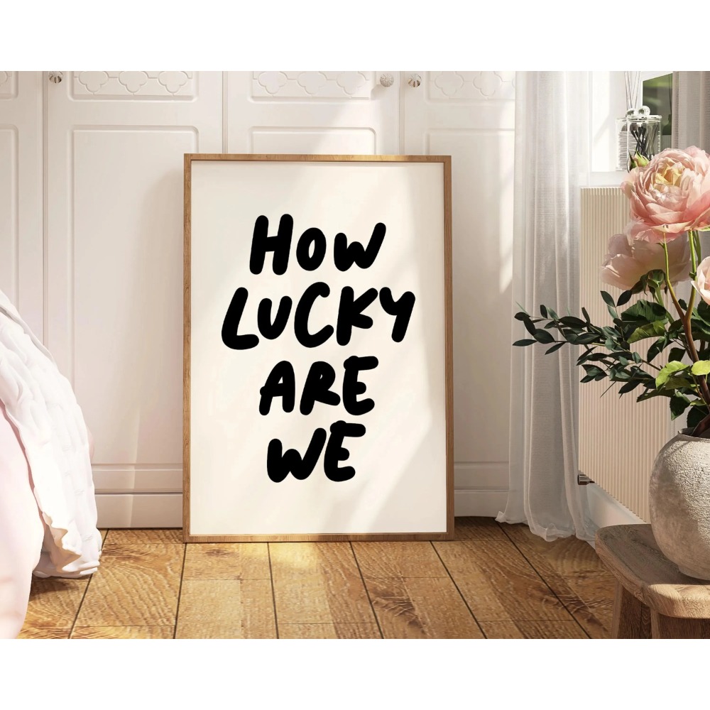 How Lucky Are We Pink Red Stri - Home Improvement Furniture review and price