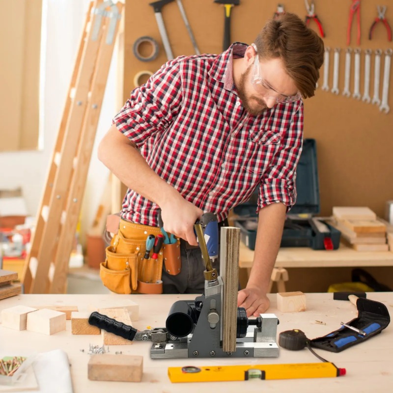 Drill Guide Woodworking Hole L - Home Improvement Guide review and price